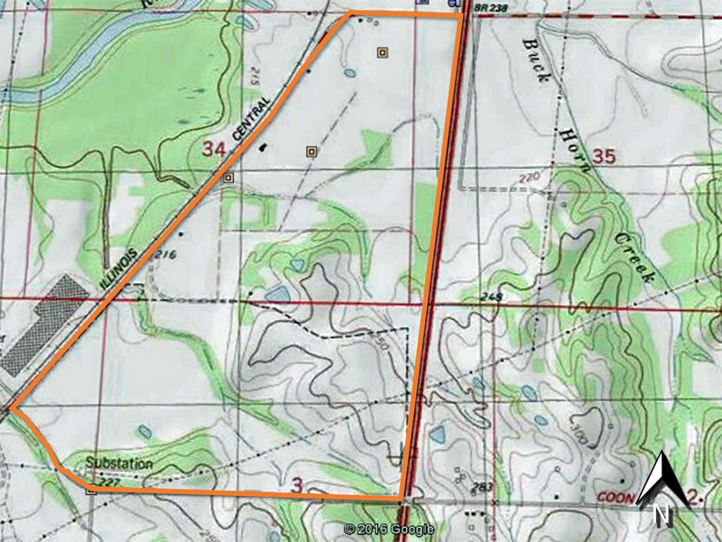 Topography Map